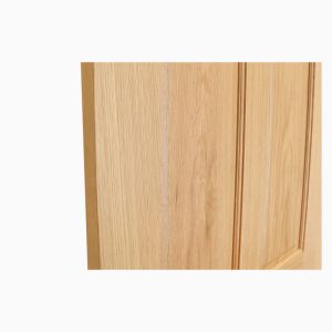 Solid Oak Veneer Victorian 4 Panel Pre-Finished Lacquered Door - Image 3