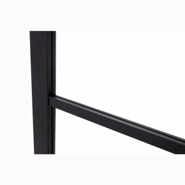 Axis Black 4 Panel Clear Glazed